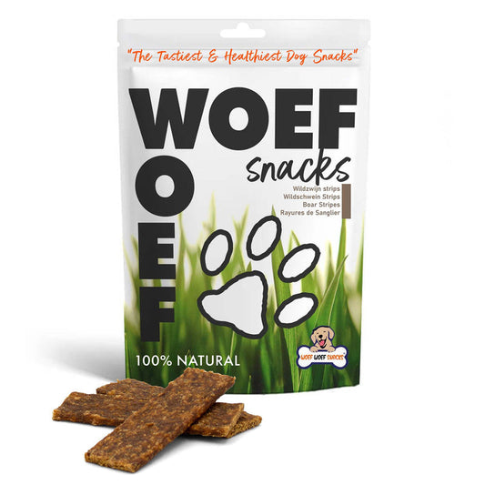 Wildzwijn Strips – 100% Natuurlijke Hondensnack
