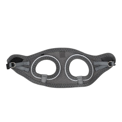 AirFlex Step&Go – Hondentuigje Grijs XXS (24-25 cm)