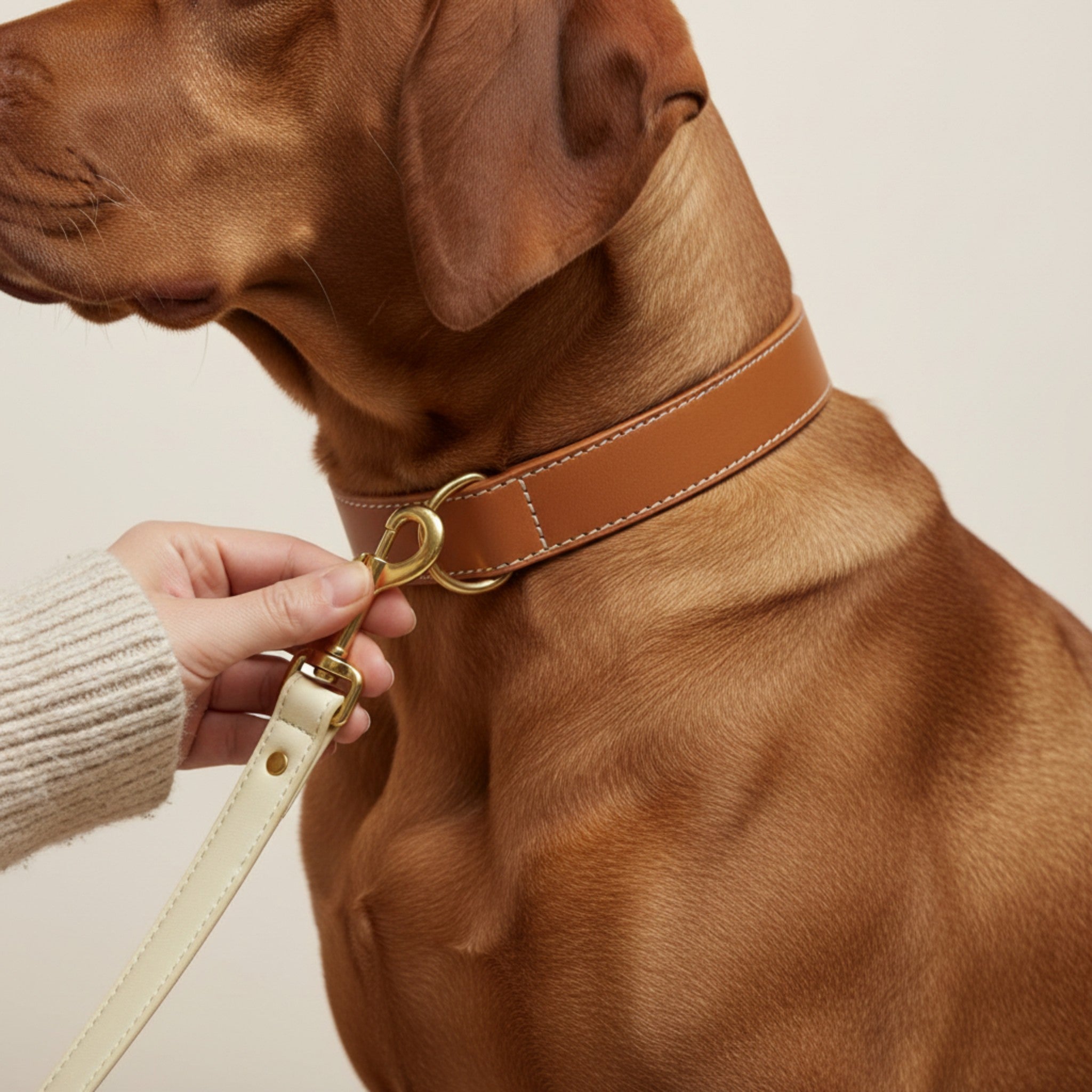 The Executive Leash – Cognac